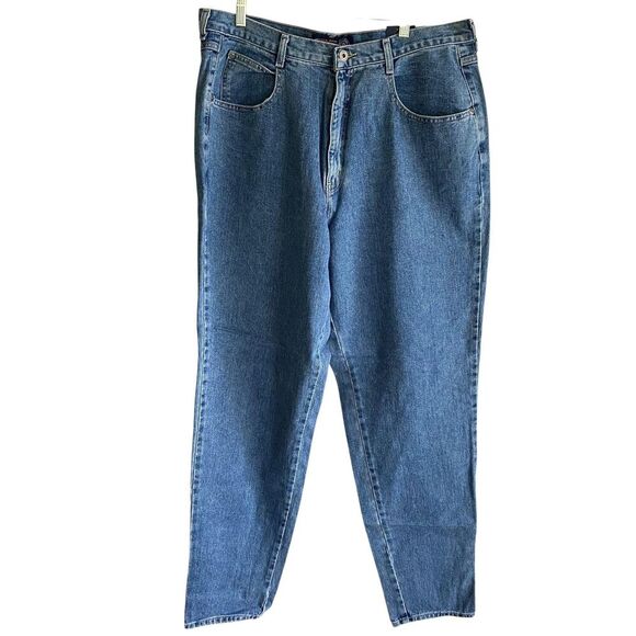 Venezia Jeans Womens 20 Tall Classic Cut Lane Bryant High Rise Tapered Denim - Picture 2 of 9